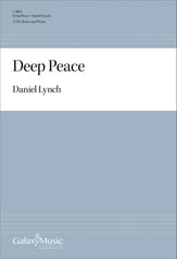 Deep Peace SSATB choral sheet music cover